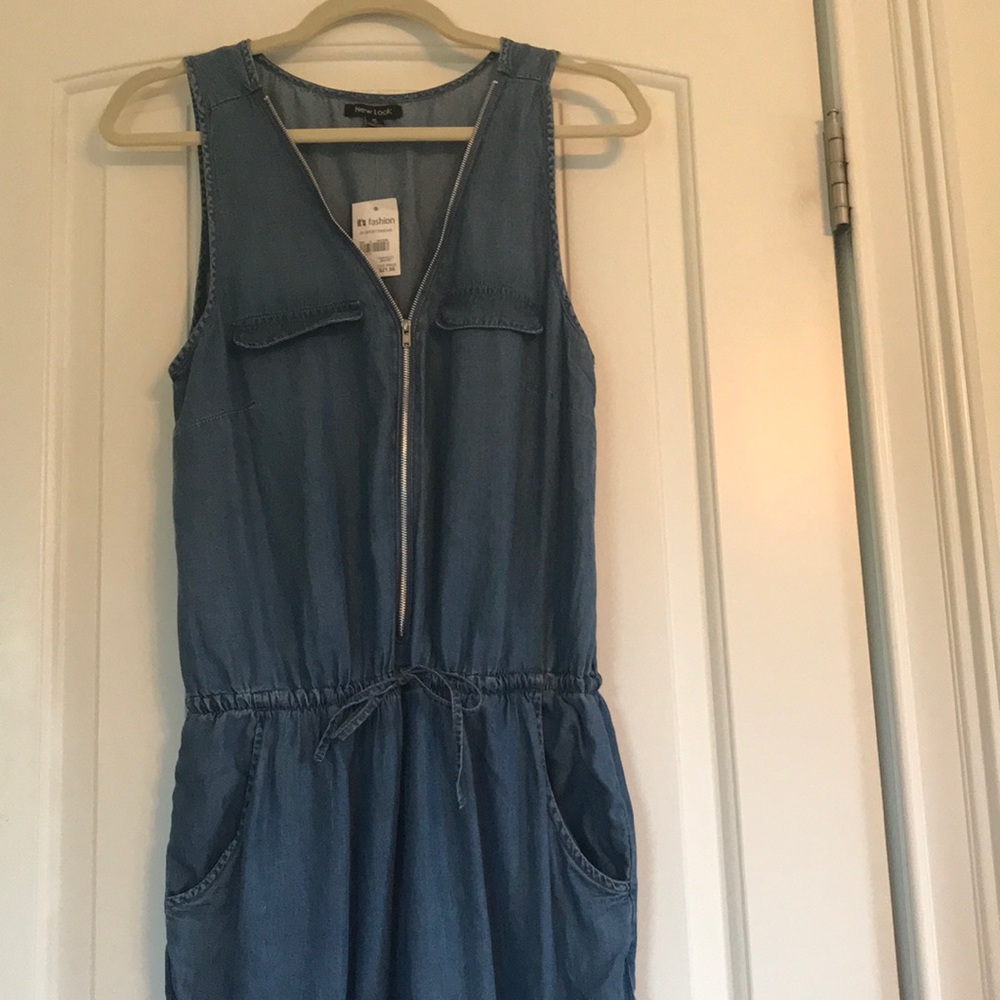 Denim jumpsuit